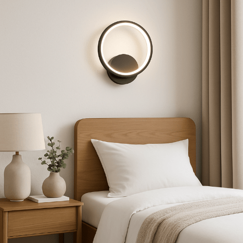 Applique Murale Chambre LED rond