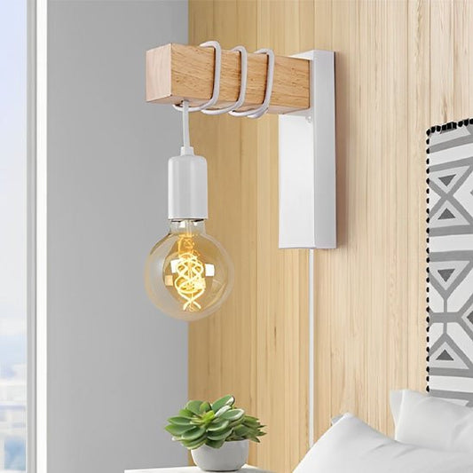 applique murale design contemporain blanc