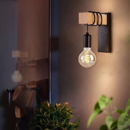 applique murale design contemporain noir