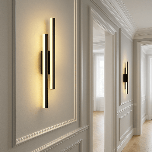 Applique murale design noire