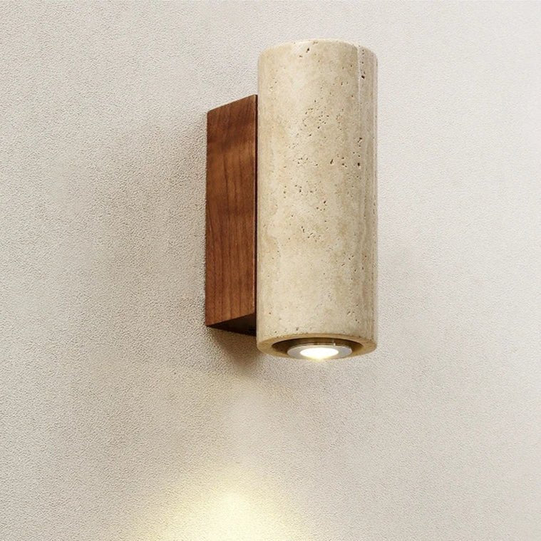 Applique murale | En pierre - Une lampe de chevet