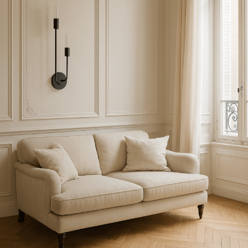 Applique Murale Luxe Noire