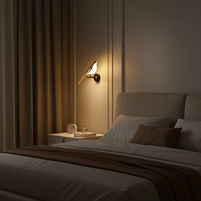 Applique murale pour chambre design chaleureux deco