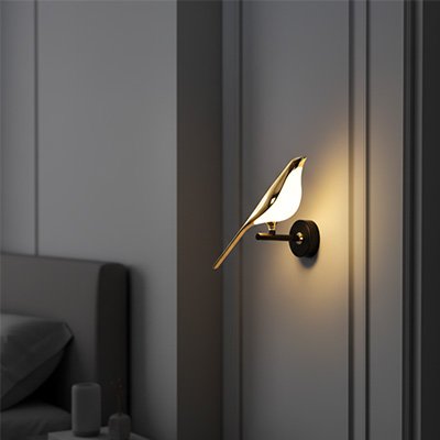 Applique murale pour chambre design chaleureux LED