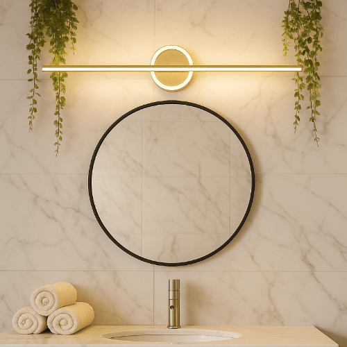 Applique murale salle de bain LED minimaliste