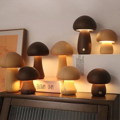 Lampe champignon  Luminescence chambre