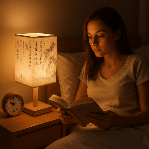 Lampe de Chevet Chinoise lecture