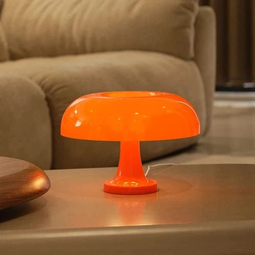 Lampe de chevet Design orange