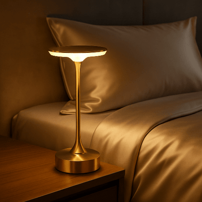 Lampe de Chevet LED dorée
