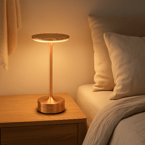 Lampe de Chevet LED rose
