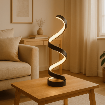 Lampe de Chevet Spiral design