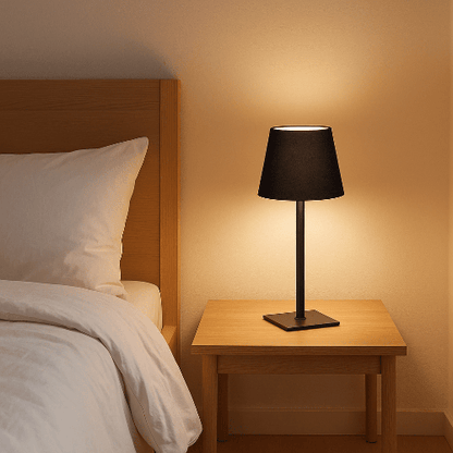 Lampe de Chevet Tactile LED Noire