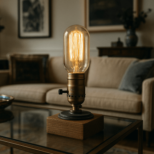 Lampe de chevet vintage LED