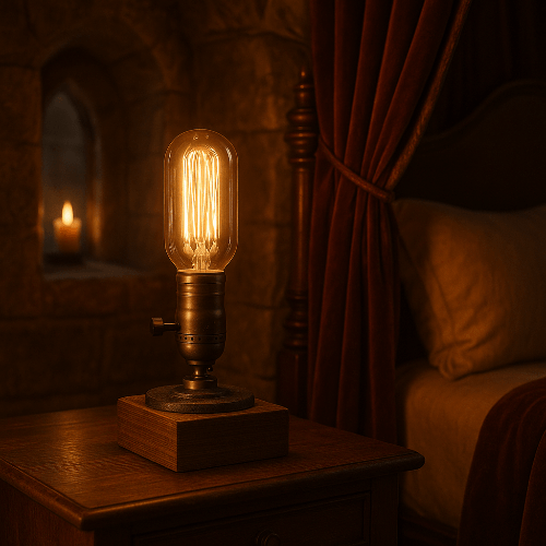 Lampe de chevet vintage chambre