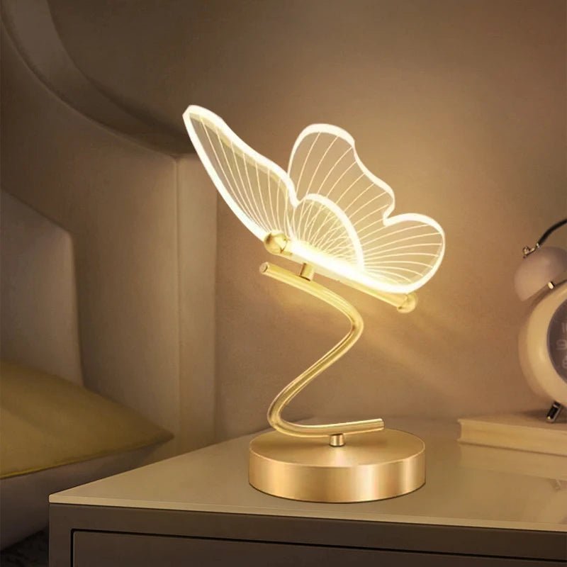 Lampe de table | Papillon - Une lampe de chevet