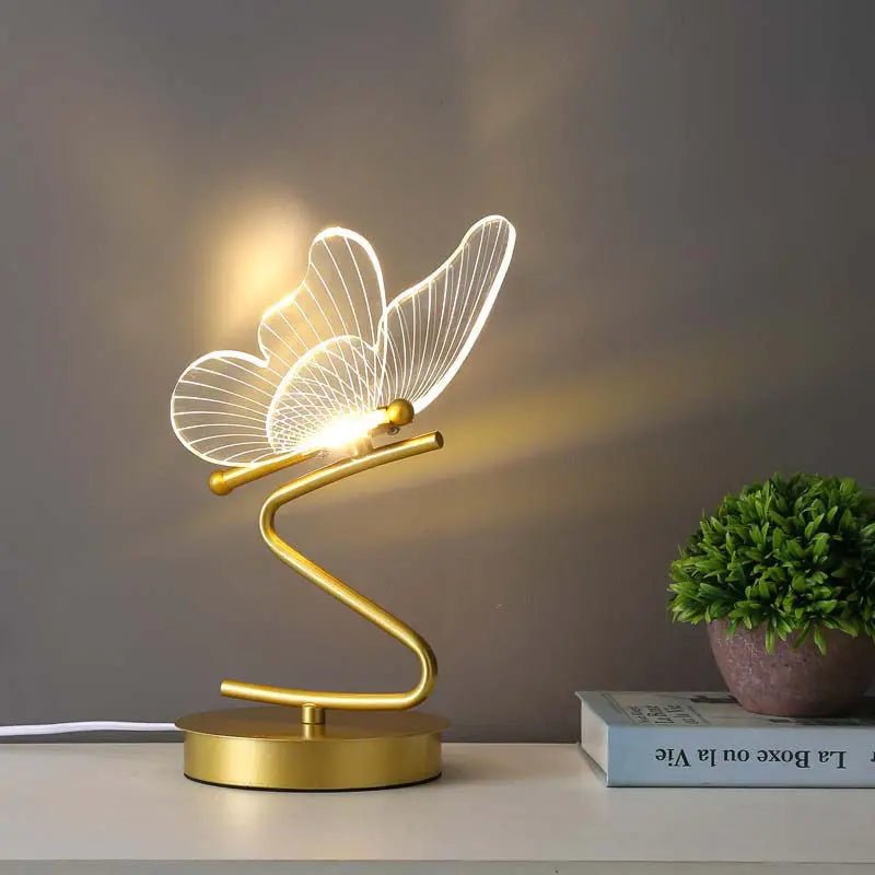 Lampe de table | Papillon - Une lampe de chevet