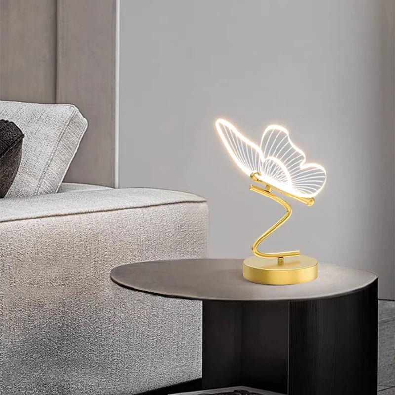 Lampe de table | Papillon - Une lampe de chevet