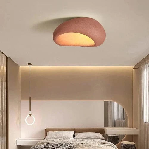 Plafonnier design LED rouge 