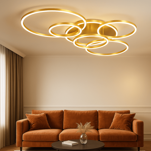 plafonnier moderne salon
