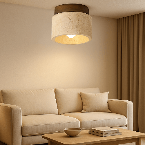Plafonnier rond pour salon